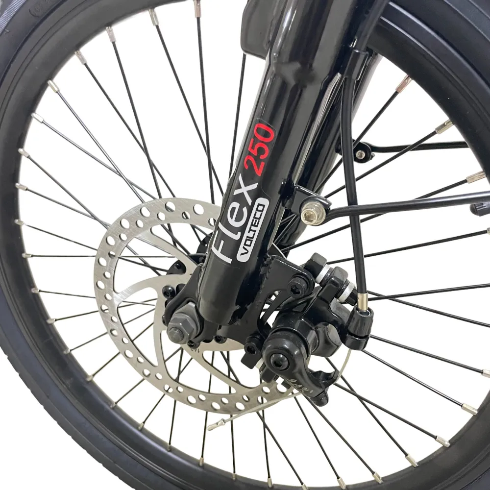 Электровелосипед Volteco FLEX серебристый 14